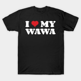 I Heart My Wawa T-Shirt